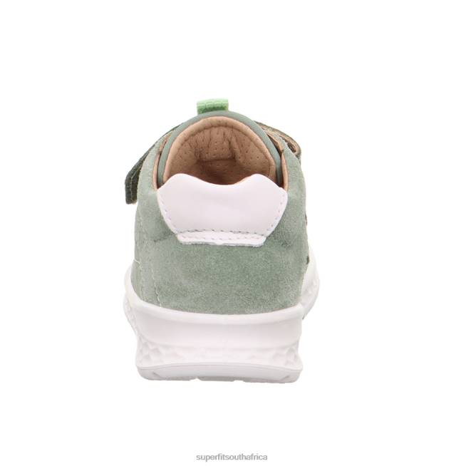 BREEZE - Sneakers low with Velcro Fastener Babies Light Green NLL0264 Superfit Low Sneakers