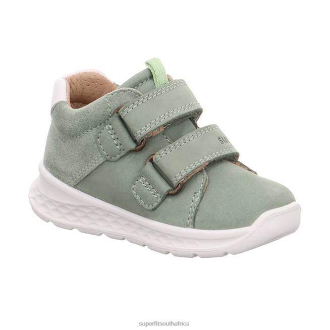 BREEZE - Sneakers low with Velcro Fastener Babies Light Green NLL0264 Superfit Low Sneakers