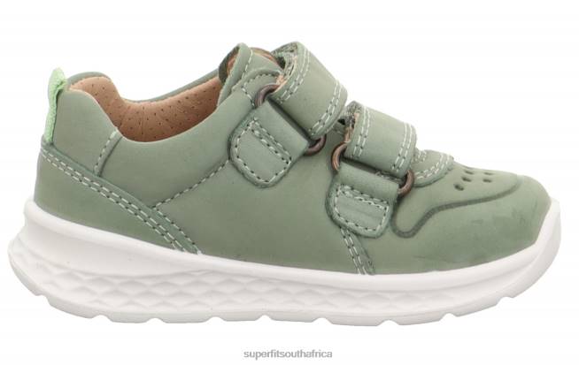 BREEZE - Sneakers low with Velcro Fastener Babies Light Green NLL0330 Superfit Low Sneakers