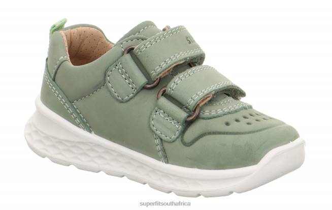 BREEZE - Sneakers low with Velcro Fastener Babies Light Green NLL0330 Superfit Low Sneakers