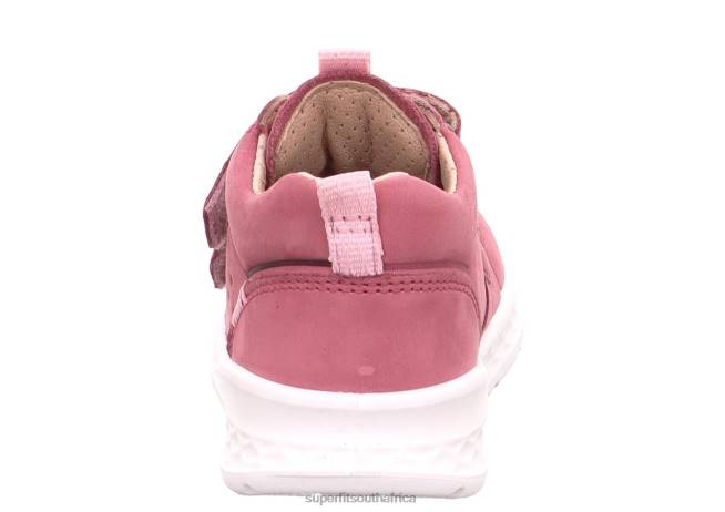 BREEZE - Sneakers low with Velcro Fastener Babies Pink NLL0364 Superfit Low Sneakers