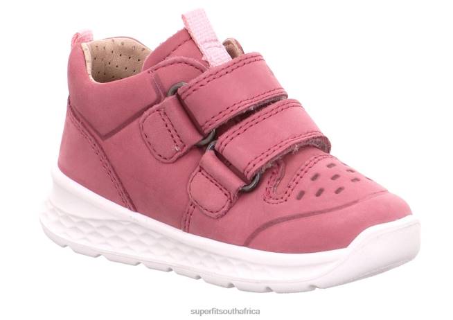 BREEZE - Sneakers low with Velcro Fastener Babies Pink NLL0364 Superfit Low Sneakers