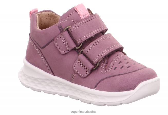 BREEZE - Sneakers low with Velcro Fastener Babies Purple/Pink NLL0252 Superfit Low Sneakers