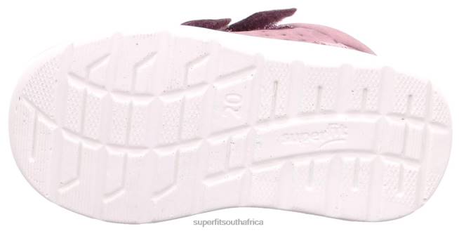 BREEZE - Sneakers low with Velcro Fastener Babies Purple/Pink NLL0252 Superfit Low Sneakers