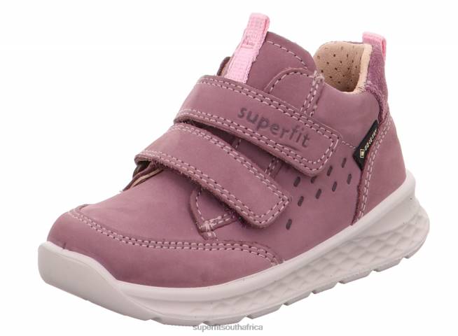 BREEZE - Sneakers low with Velcro Fastener Babies Purple/Pink NLL0299 Superfit Low Sneakers