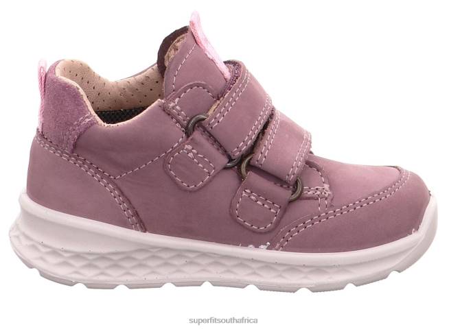 BREEZE - Sneakers low with Velcro Fastener Babies Purple/Pink NLL0299 Superfit Low Sneakers