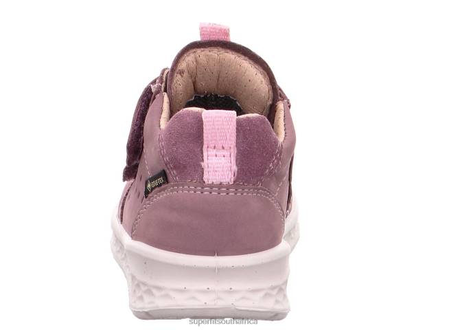 BREEZE - Sneakers low with Velcro Fastener Babies Purple/Pink NLL0299 Superfit Low Sneakers