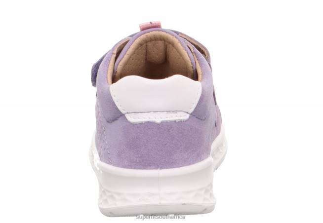 BREEZE - Sneakers low with Velcro Fastener Babies Purple/Pink NLL0357 Superfit Low Sneakers