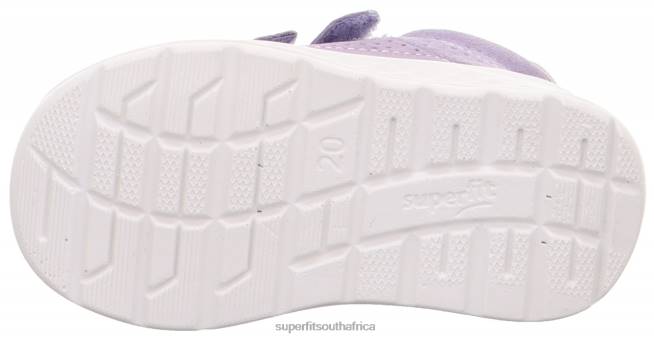 BREEZE - Sneakers low with Velcro Fastener Babies Purple/Pink NLL0357 Superfit Low Sneakers