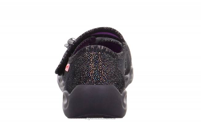 BUBBLE - Slipper with Velcro Fastener Babies Black NLL0144 Superfit Slippers