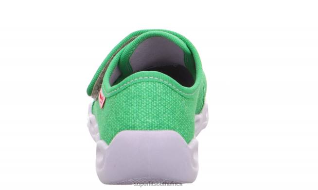 BUBBLE - Slipper with Velcro Fastener Babies Green NLL0134 Superfit Slippers