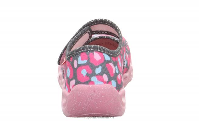 BUBBLE - Slipper with Velcro Fastener Babies Grey/Multicoloured NLL010 Superfit Slippers