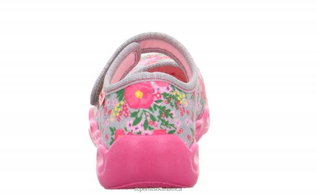 BUBBLE - Slipper with Velcro Fastener Babies Grey/Multicoloured NLL0117 Superfit Slippers