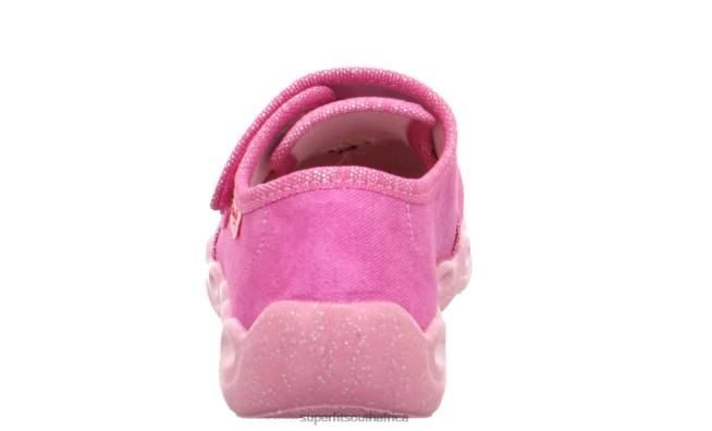 BUBBLE - Slipper with Velcro Fastener Babies Pink NLL0102 Superfit Slippers