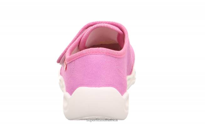 BUBBLE - Slipper with Velcro Fastener Babies Pink NLL056 Superfit Slippers