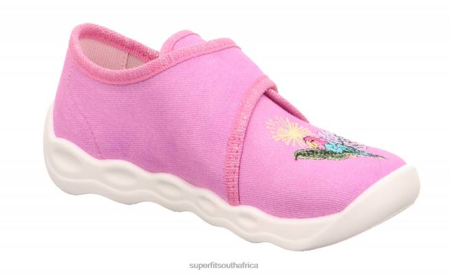 BUBBLE - Slipper with Velcro Fastener Babies Pink NLL056 Superfit Slippers