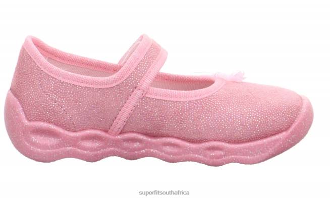 BUBBLE - Slipper with Velcro Fastener Babies Pink/Multi Coloure NLL0115 Superfit Slippers