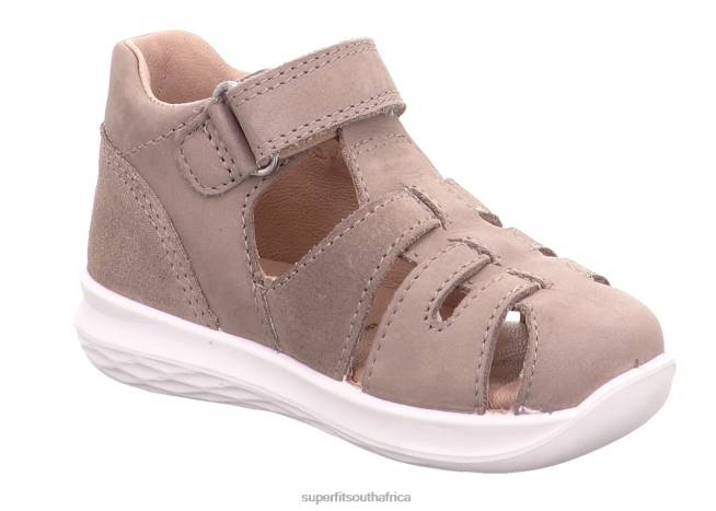 BUMBLEBEE - Sandal with Velcro Fastener Babies Beige NLL0225 Superfit Sandals