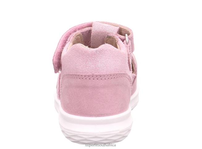 BUMBLEBEE - Sandal with Velcro Fastener Babies Pink NLL0224 Superfit Sandals