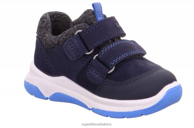 COOPER - Sneakers low with Velcro Fastener Babies Blue/Light Blue NLL0427 Superfit Low Sneakers