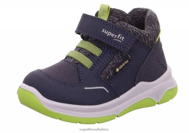 COOPER - Sneakers low with Velcro Fastener Babies Blue/Light Green NLL0432 Superfit Low Sneakers