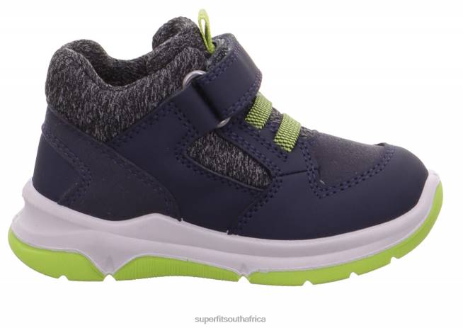 COOPER - Sneakers low with Velcro Fastener Babies Blue/Light Green NLL0432 Superfit Low Sneakers