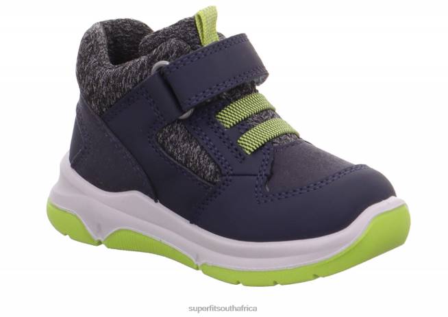 COOPER - Sneakers low with Velcro Fastener Babies Blue/Light Green NLL0432 Superfit Low Sneakers