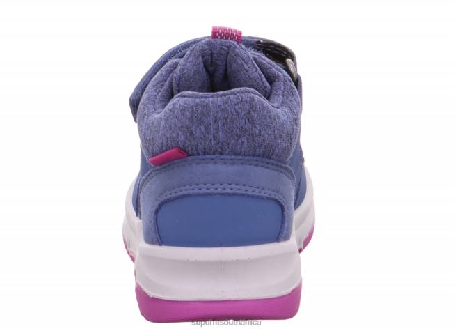 COOPER - Sneakers low with Velcro Fastener Babies Blue/Pink NLL0370 Superfit Low Sneakers