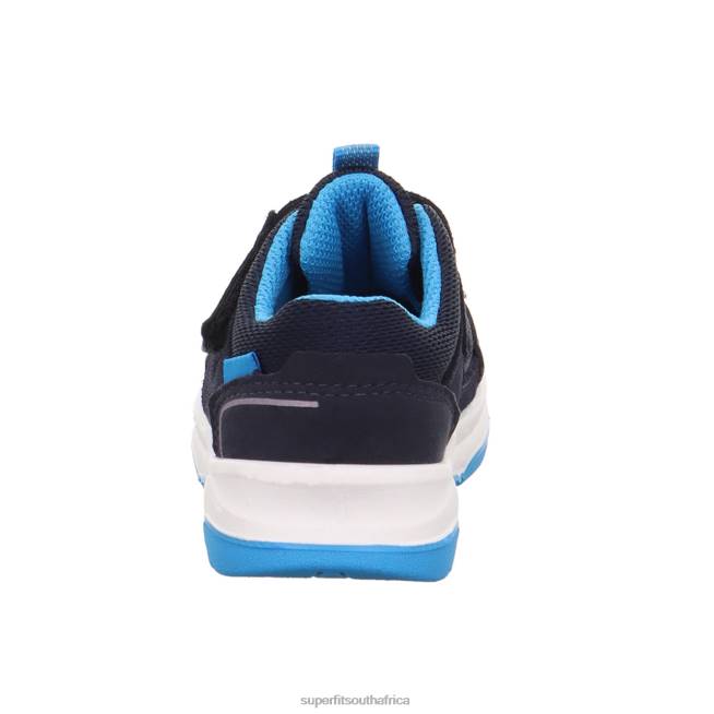 COOPER - Sneakers low with Velcro Fastener Babies Blue/Turquoise NLL0334 Superfit Low Sneakers