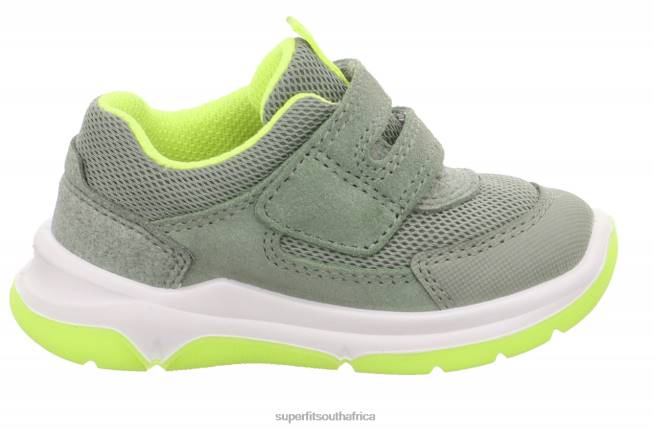 COOPER - Sneakers low with Velcro Fastener Babies Light Green/Yellow NLL0331 Superfit Low Sneakers