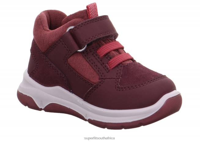 COOPER - Sneakers low with Velcro Fastener Babies Red/Pink NLL0392 Superfit Low Sneakers