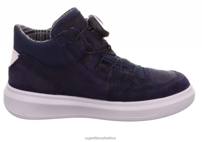 COSMO - Sneakers high with BOA Fit System Toddlers Blue NLL0865 Superfit High Sneakers