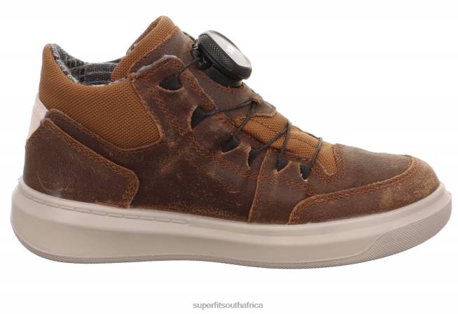 COSMO - Sneakers high with BOA Fit System Toddlers Brown NLL0843 Superfit High Sneakers