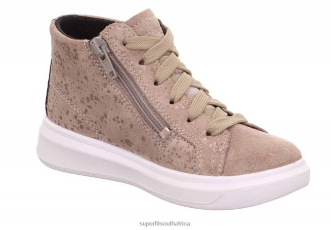 COSMO - Sneakers high with Zip Toddlers Beige NLL0864 Superfit High Sneakers