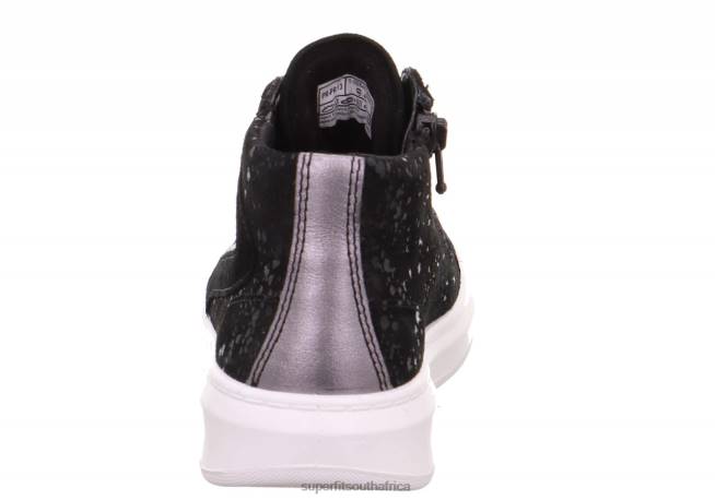 COSMO - Sneakers high with Zip Toddlers Black NLL0842 Superfit High Sneakers