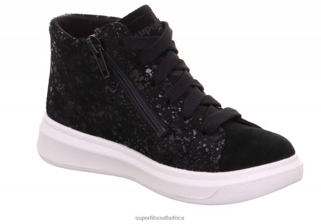 COSMO - Sneakers high with Zip Toddlers Black NLL0842 Superfit High Sneakers