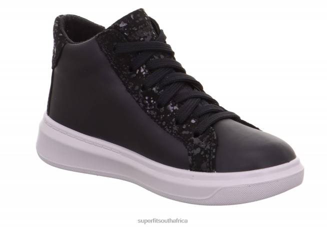 COSMO - Sneakers high with Zip Toddlers Black NLL0859 Superfit High Sneakers