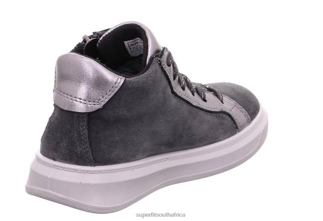 COSMO - Sneakers high with Zip Toddlers Grey/Silver NLL0844 Superfit High Sneakers