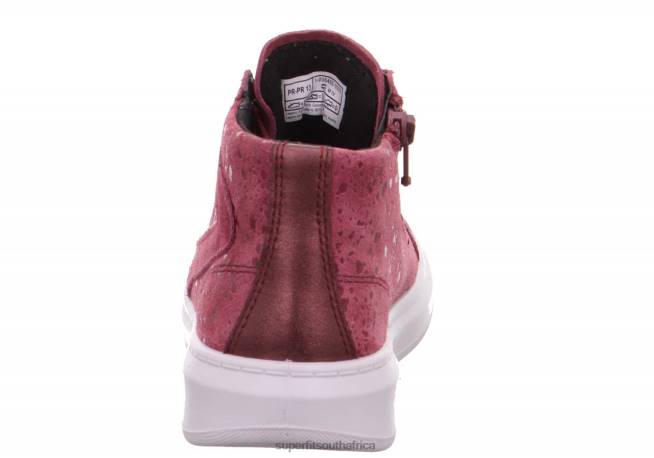 COSMO - Sneakers high with Zip Toddlers Pink NLL0837 Superfit High Sneakers