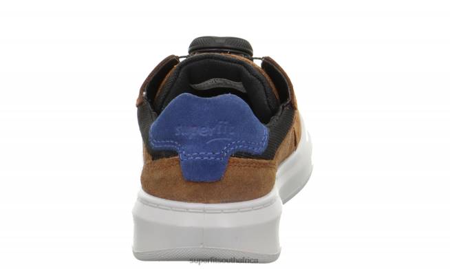 COSMO - Sneakers low with BOA Fit System Toddlers Brown/Blue NLL0815 Superfit Low Sneakers