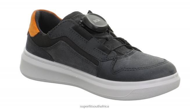 COSMO - Sneakers low with BOA Fit System Toddlers Grey/Orange NLL0832 Superfit Low Sneakers