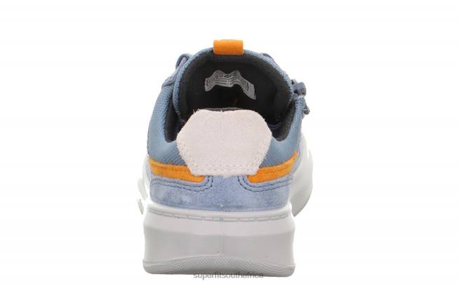 COSMO - Sneakers low with Lacing Toddlers Blue/Orange NLL0791 Superfit Low Sneakers