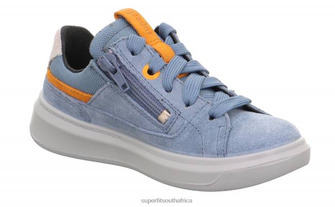 COSMO - Sneakers low with Lacing Toddlers Blue/Orange NLL0791 Superfit Low Sneakers