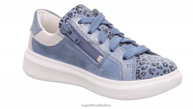 COSMO - Sneakers low with Lacing Toddlers Blue/White NLL0813 Superfit Low Sneakers