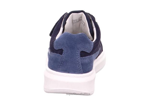 COSMO - Sneakers low with Velcro Fastener Toddlers Blue NLL0778 Superfit Low Sneakers