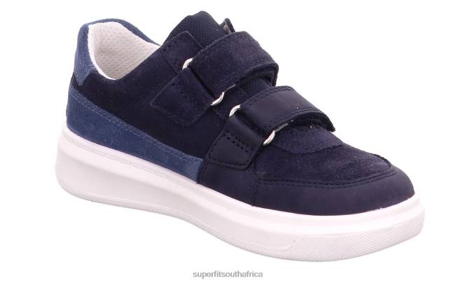 COSMO - Sneakers low with Velcro Fastener Toddlers Blue NLL0778 Superfit Low Sneakers