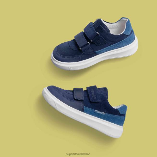 COSMO - Sneakers low with Velcro Fastener Toddlers Blue NLL0778 Superfit Low Sneakers