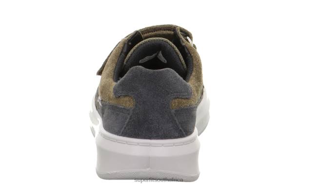 COSMO - Sneakers low with Velcro Fastener Toddlers Green/Grey NLL0801 Superfit Low Sneakers