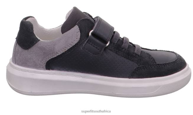 COSMO - Sneakers low with Velcro Fastener Toddlers Grey NLL0810 Superfit Low Sneakers