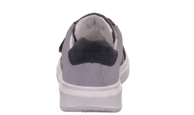 COSMO - Sneakers low with Velcro Fastener Toddlers Grey NLL0810 Superfit Low Sneakers